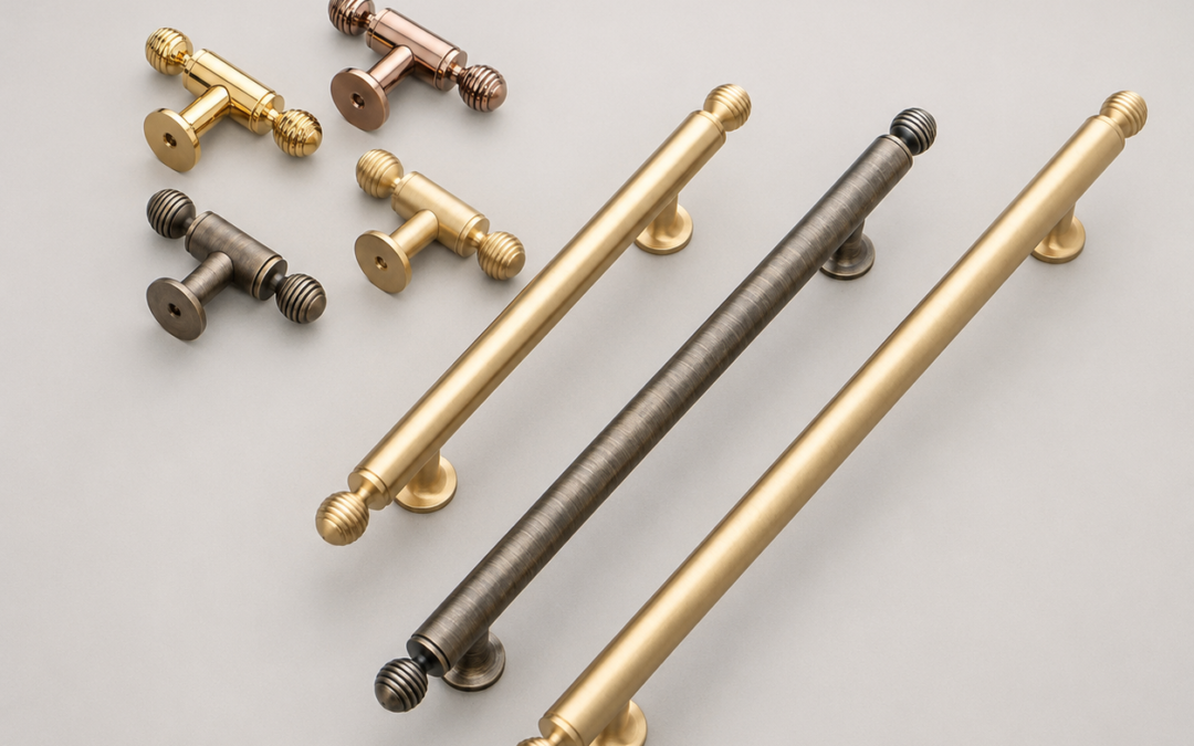 ELVO LH-12 Premium Brass Cabinet Handle
