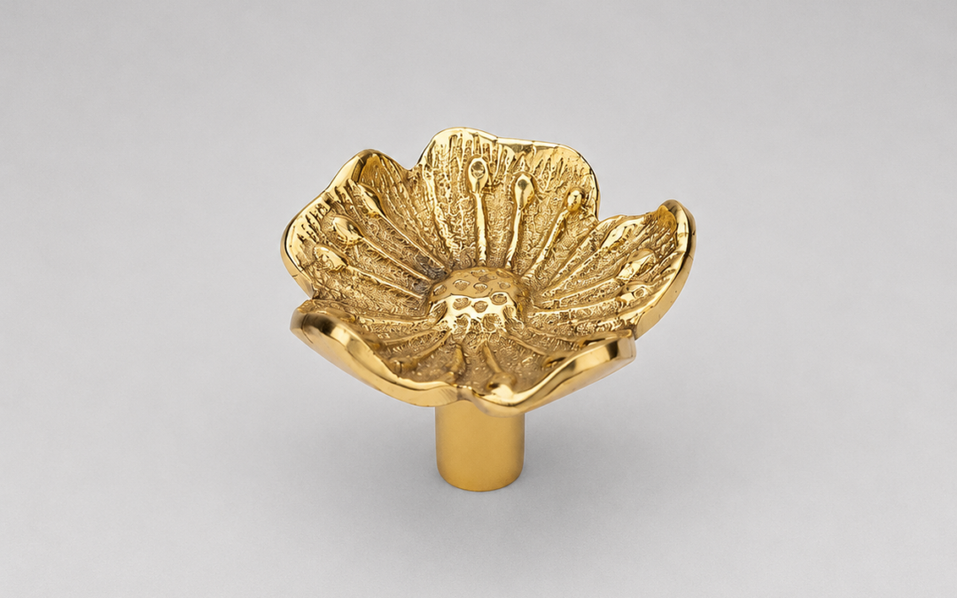 FLORENCE KN-23 Premium Floral Cabinet Knob