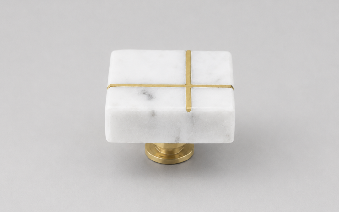 QUARTZ KN-20 / KN-21 Premium Marble Cabinet Knob