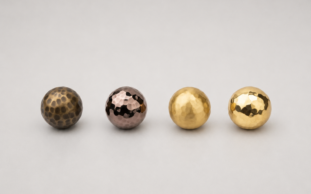 ORRO KN-15 Premium Hammered Cabinet Knob