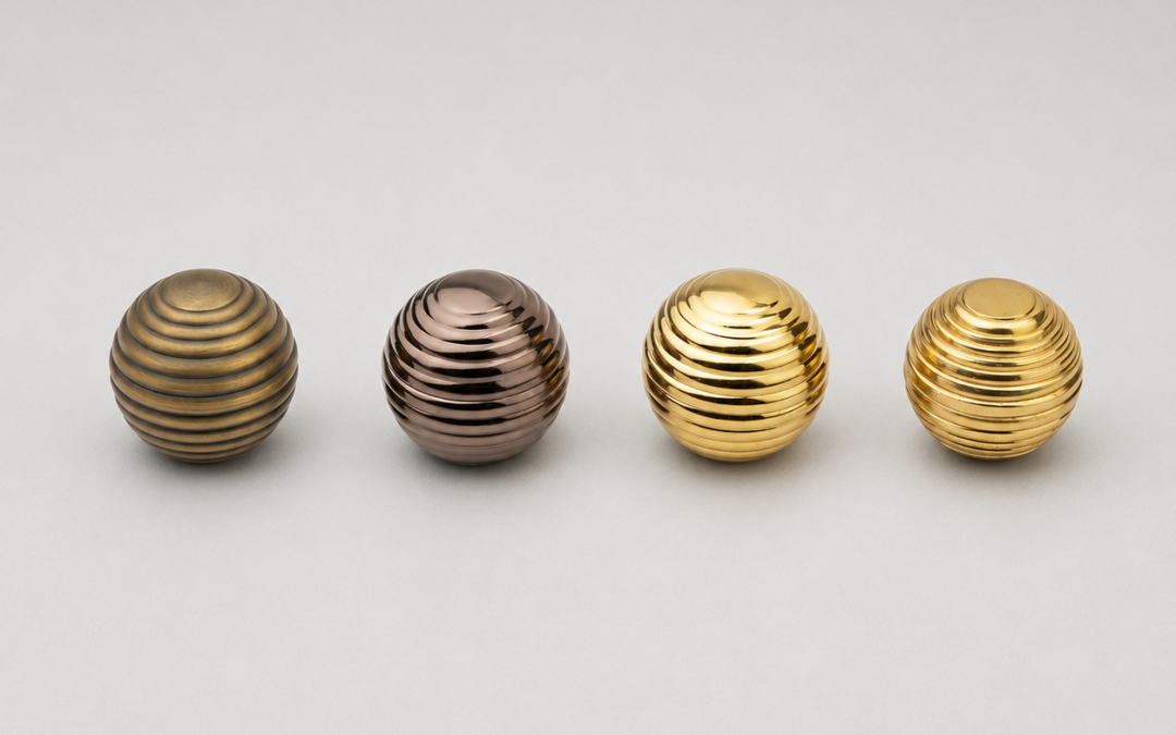 ZORA KN-14 Premium Ribbed Cabinet Knob