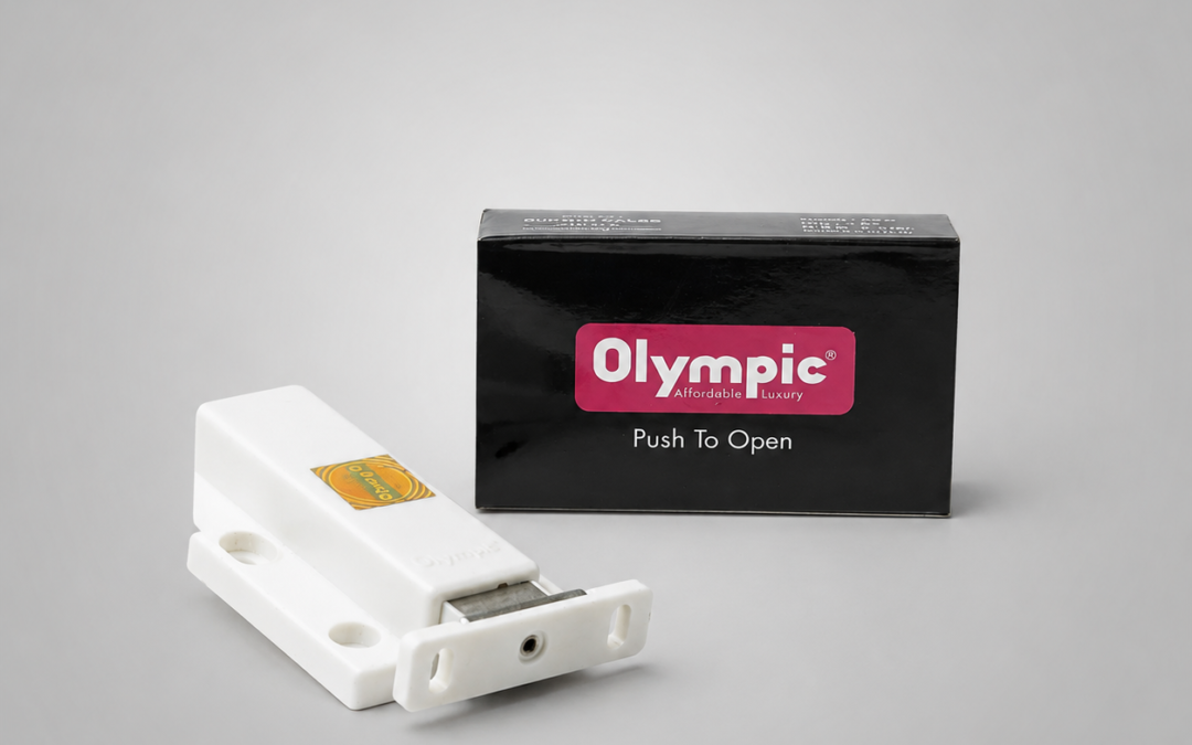 Push To Open Cabinet Catch – ABS Soft Touch Opener