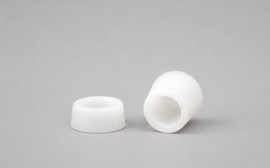Premium Nylon Buffer – White Nylon Door & Furniture Stopper