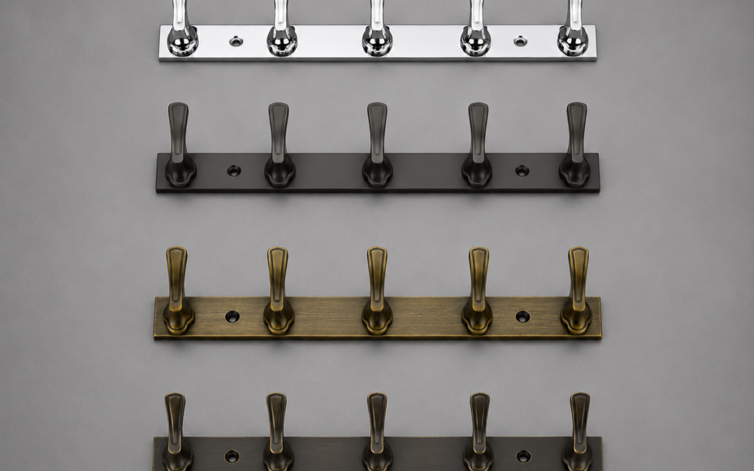 H-05 Premium Decorative Wall Hook Rack – SS 304