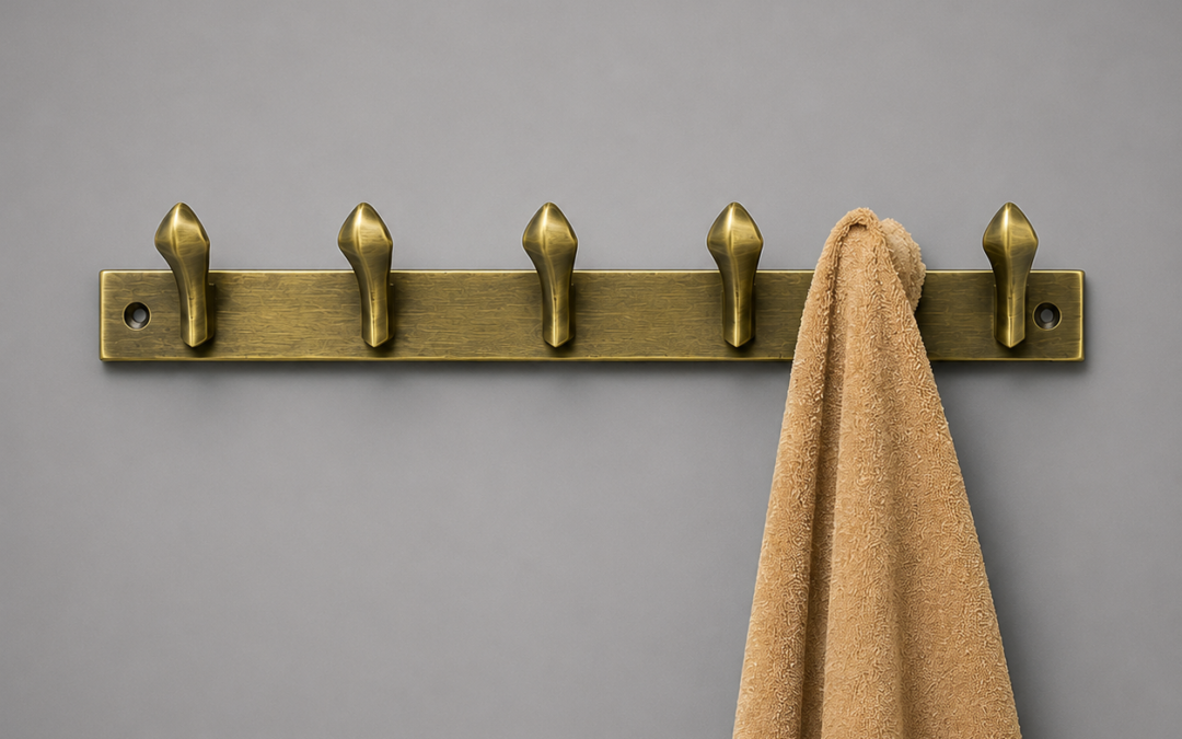 H-02 Premium Foldable Wall Hook Rack – SS 304
