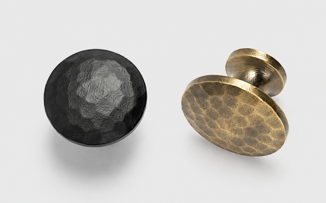 Hammered Round Cabinet Knob – OLY-VH-03