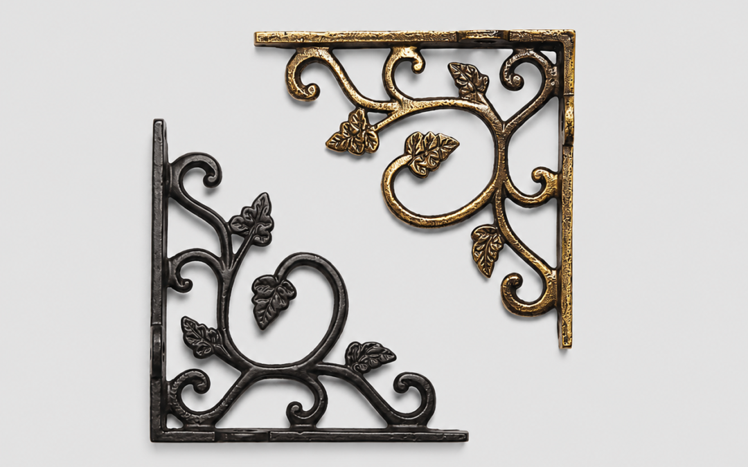 Decorative Floral Shelf Bracket – OLY-VH-07