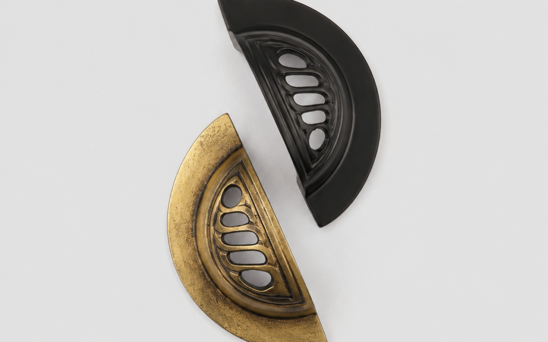 Ventilated Half-Moon Cabinet Handle – OLY-VH-18